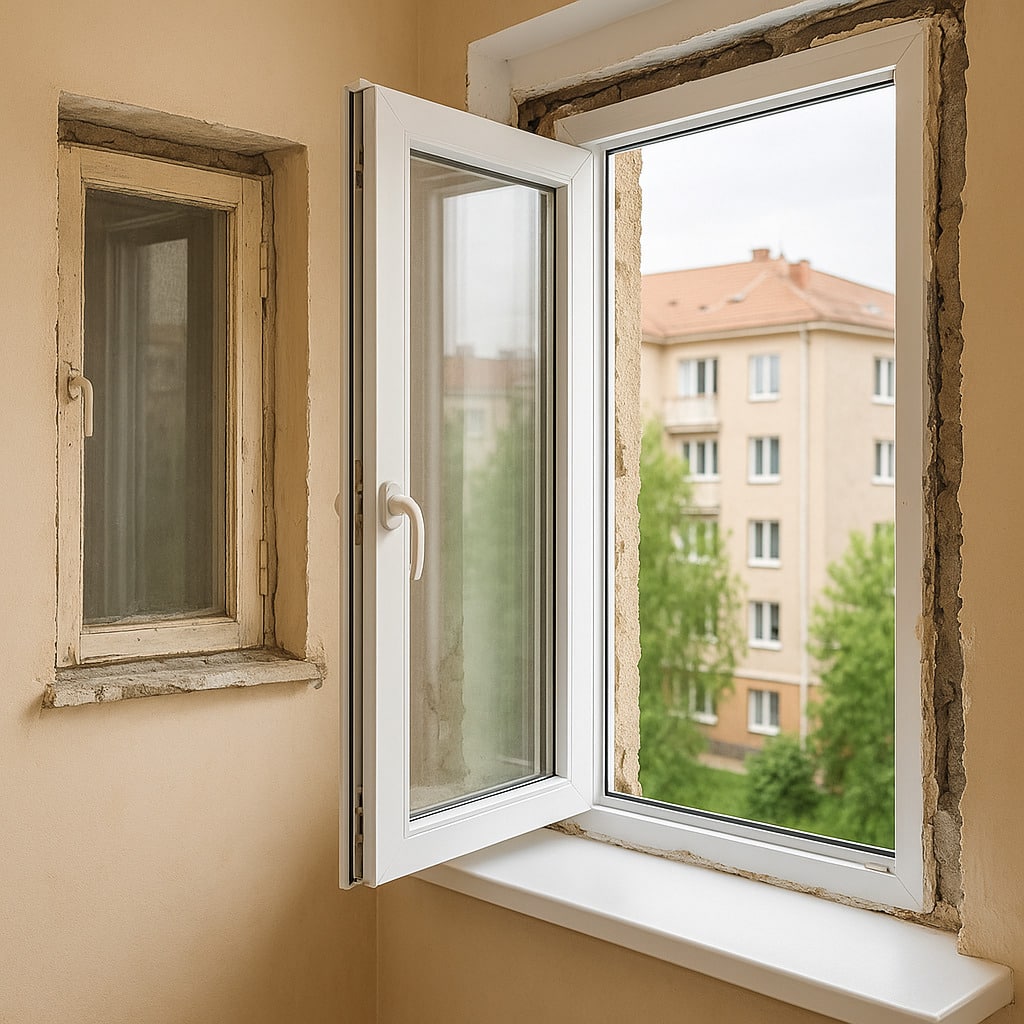 sustituir ventanas antiguas por pvc