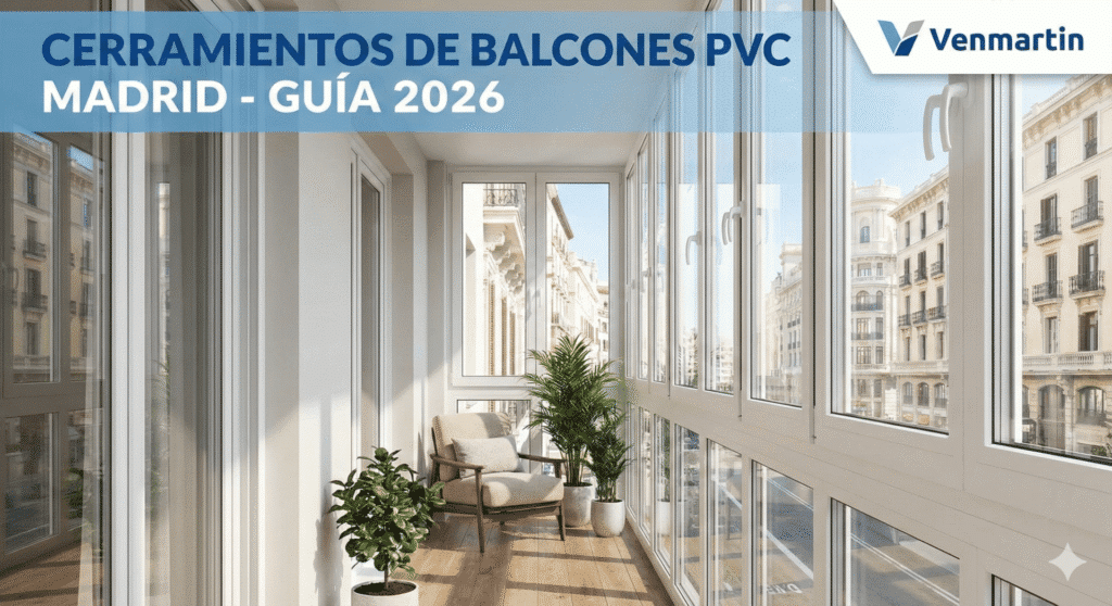 cerramiento balcon pvc madrid guia 2026