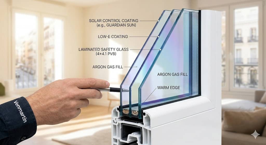 mejores cristales para ventanas de pvc